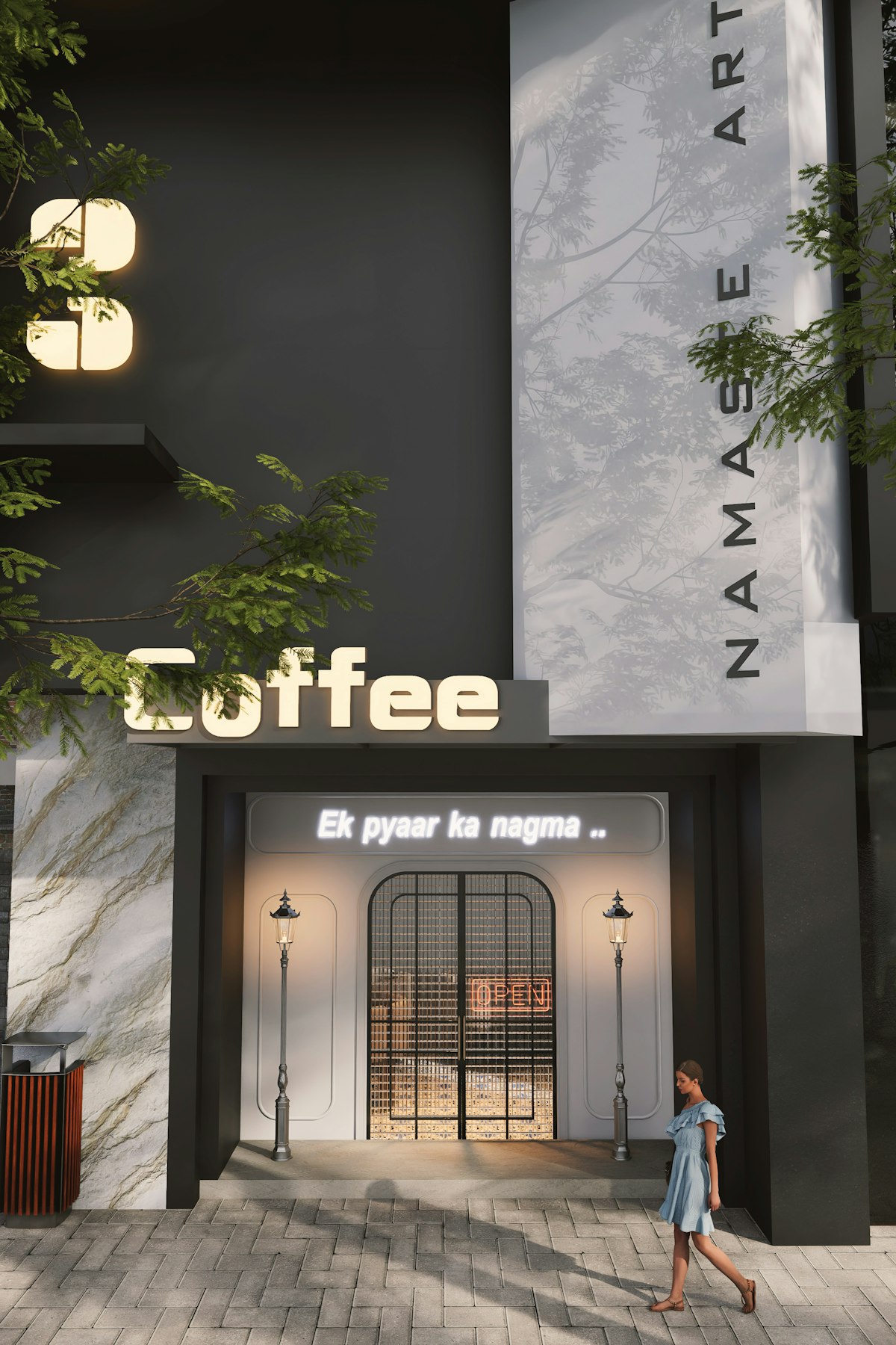 ライオンカフェ店内